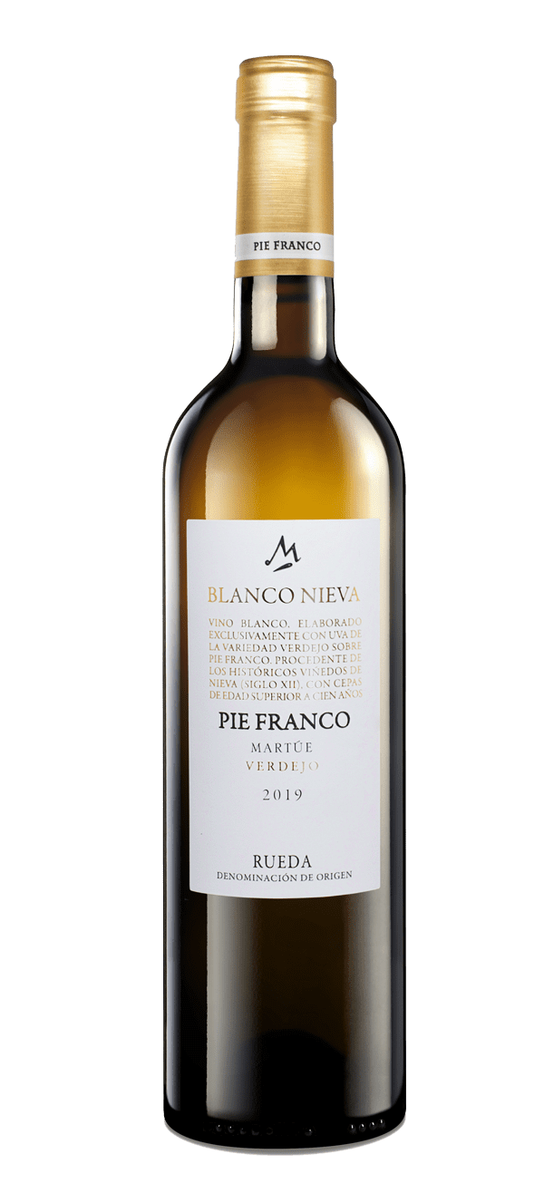 Martúe blanco nieva Pie Franco