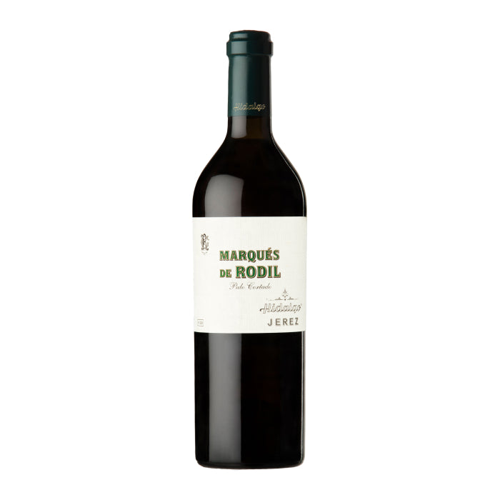 An alcoholic drink called Hidalgo Marqués de Rodil Palo Cortado from Jerez available on the Elvino website