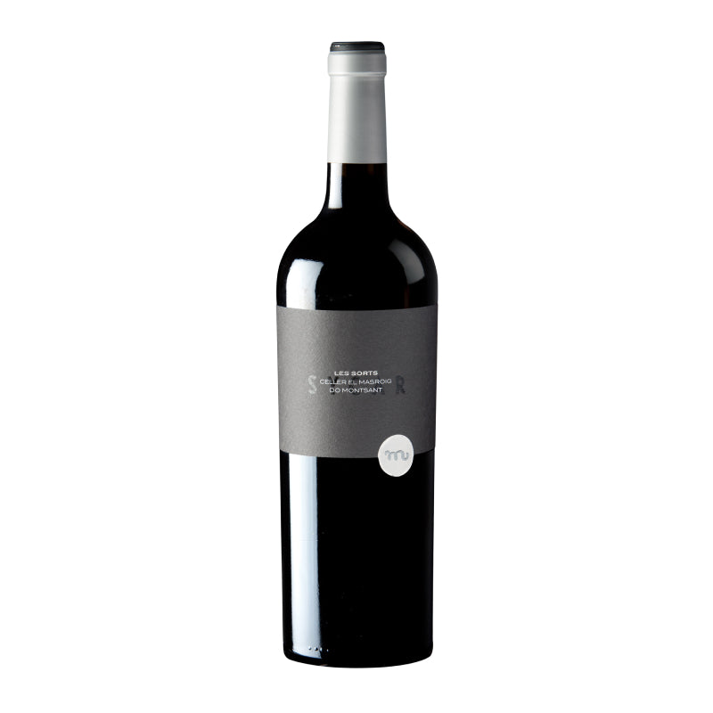 A picture of a red wine bottle called Les Sorts Sycar