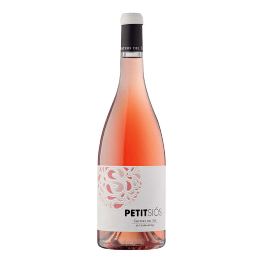 A Rosé wine bottle called Petit Sios rosado