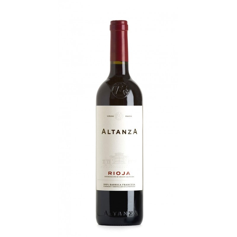 A wine bottle called Altanza Reserva