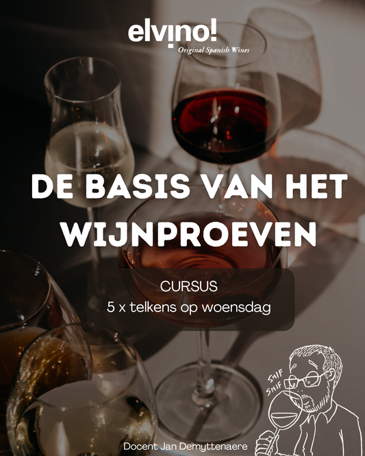 Elvino cursus: De basis van het wijnproeven