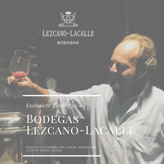 Uitnodiging: Exclusieve Wijndegustatie met Bodegas Lezcano-Lacalle