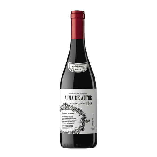 A rode wijn called Alma de Autor Mencia tinto can be bought at Elvino