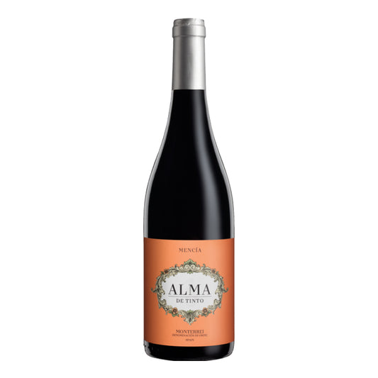 Rode wijnfles genaamd Alma de Tinto