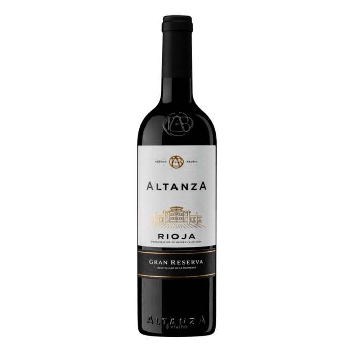 A bottle of wine called Altanza Gran Reserva found on the Elvino website