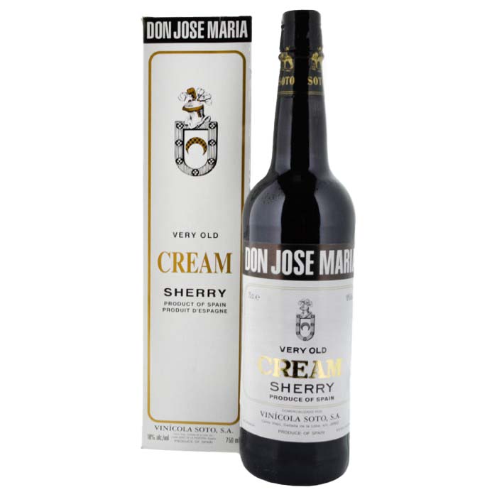 A cream sherry bottle called Don José María Cream