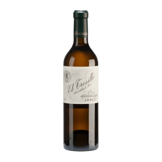 El Tresillo Amontillado Fino is an alcoholic drink that can be bought on the Elvino website store