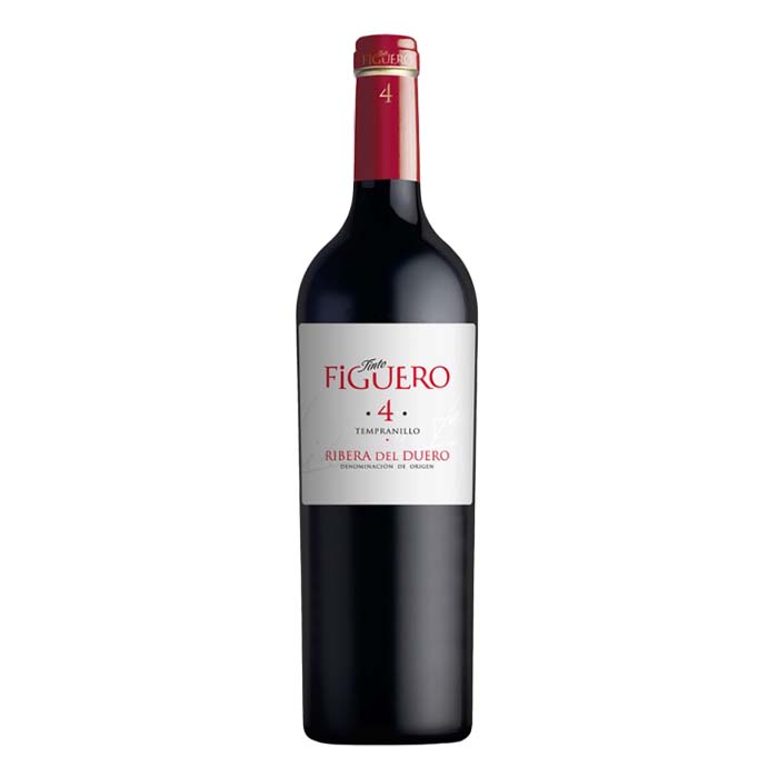 A red wine called Figuero 4 Roble from the Ribera del Duero region