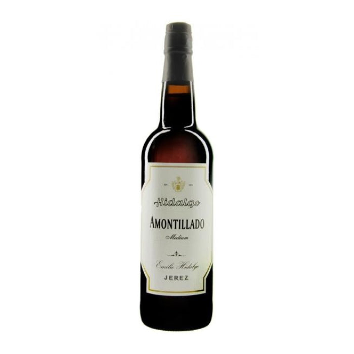 An alcoholic drink called Hidalgo Amontillado