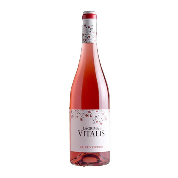 Rosé wine called Lágrima de Vitalis Rosado