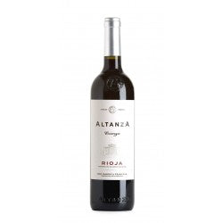A bottle of Altanza Crianza which can be found on the Elvino website