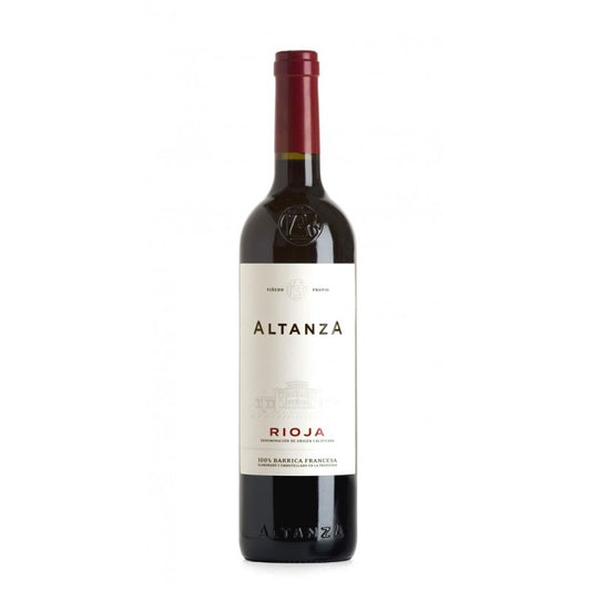 A wine bottle called Altanza Reserva